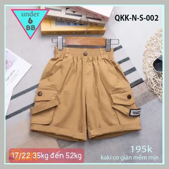 Quần kaki bé trai (QKK-N-S-002 - 35kg đến 52kg )