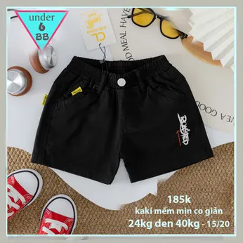 Quần kaki bé trai túi hộp ( Phom đùi-20kg đến 37kg )