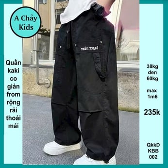 Quần kaki dài cho bé trai ( QKK-KBB-002-38kg đến 60kg )