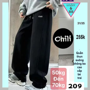 Quần thun dài bé trai cao cấp ( QC 209 - 50kg đến 70kg )