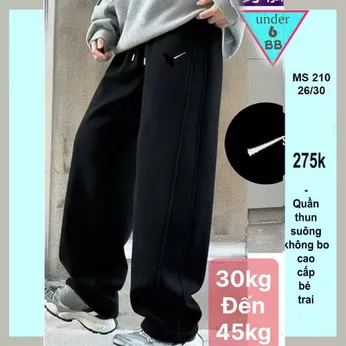 Quần thun dài bé trai cao cấp ( QC 210 - 30kg đến 45kg )