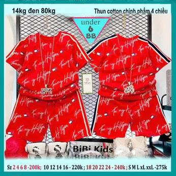 Set đồ bộ bé trai in full chữ phong cách cá tính cho bé đi chơi , du lịch