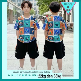 Set đồ bộ bé trai in Chú Thỏ cá tính phong cách hiphop siêu ngầu cho bé đi chơi , đi tiệc