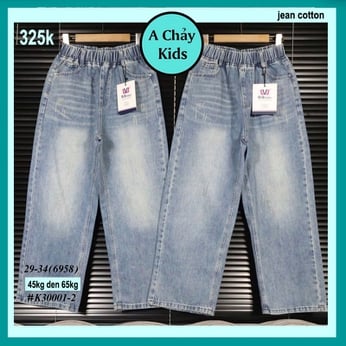 Quần jean dài bé trai ( K30001.2 - 45kg đến 65kg )