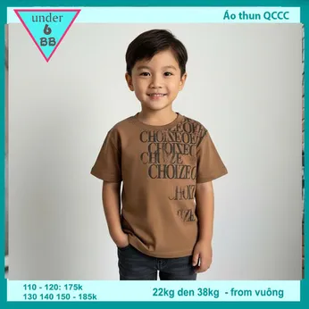 Áo thun bé trai cao cấp in chữ phong cách thời trang hàn quốc cá tính cho bé diện đi chơi , đi du lịch