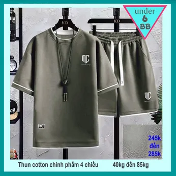 Quần áo bé trai size lớn in chữ đơn giản mang style cá tính tuổi teen