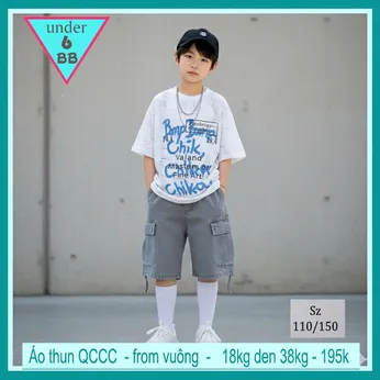 Áo thun bé trai cao cấp in chữ phối màu loang mang phong cách thời trang cá tính cho bé diện đi chơi , du lịch