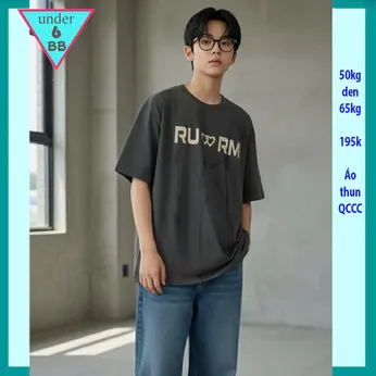 Áo thun bé trai cao cấp in chữ - Mã 016