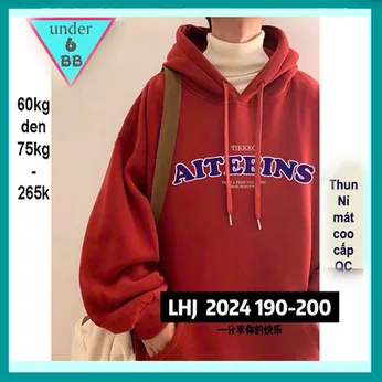 Áo hoodie bé trai cao cấp cotton da cá dày dặn in họa tiết chữ phong cách cá tính cho bé lớn đi chơi 