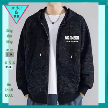 Áo khoác bé trai cao cấp in chữ NOONEOO phong cách cá tính cho bé khoác nắng, giữ ấm