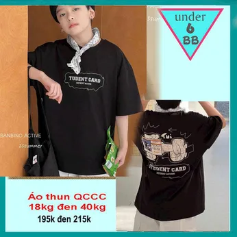 Áo thun bé trai cao cấp in họa tiết hoạt hình sau áo siêu dễ thương cho bé diện đi chơi , du lịch