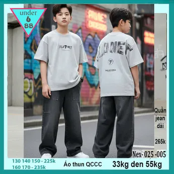 Áo thun bé trai cao cấp in chữ phong cách thời trang hàn quốc cá tính cho bé diện đi chơi , du lịch