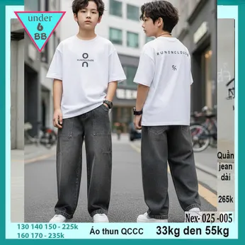 Áo thun bé trai cao cấp in chữ đơn giản phong cách hàn quốc cá tính cho bé diện đi chơi , du lịch