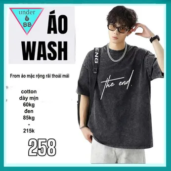 Áo thun bé trai cao cấp ( vải wash ) in chữ phong cách cá tính cool ngầu cho bé diện đi chơi , du lịch