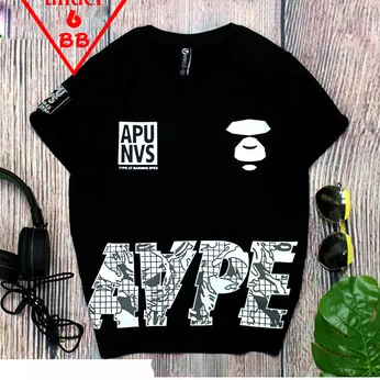 Áo thun bé trai cotton tay ngắn in họa tiết phong cách hiphop cho bé đi chơi , đi học