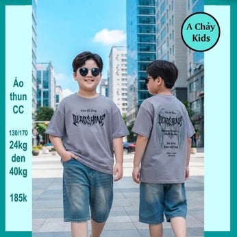 Áo thun bé trai in Hình Cánh Chim siêu ngầu phong cách hàn quốc cho bé diện đi chơi ,đi học