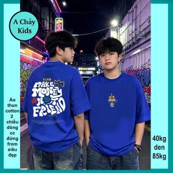 Áo thun in chữ phong cách thời trang cá tính dành cho tuổi teen diện phố , du lịch