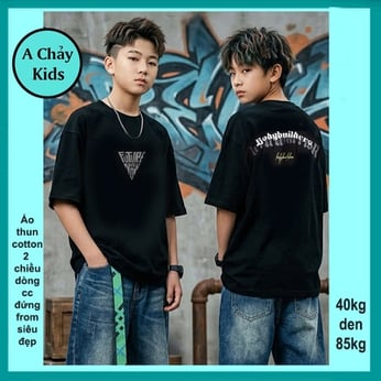 Áo thun in chữ phong cách cá tính đơn giản dành cho tuổi teen diện phố , du lịch