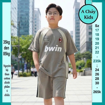 Quần áo bé trai size lớn in chữ BWIN phong cách cá tính cho bé đi chơi , đi học