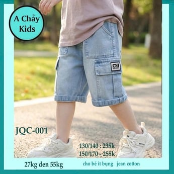 Quần jean bé trai ( JQC - 001 - 27kg đến 55kg )