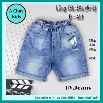 Quần jean bé trai ( MS : D41 - 55kg đến 85kg )