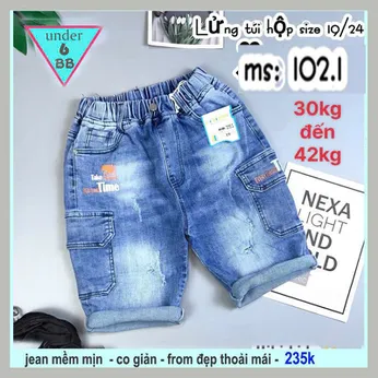 Quần jean bé trai ( 30kg đến 42kg )( HB:102.1)