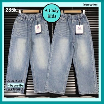 Quần jean dài bé trai ( K30001.2 - 45kg đến 65kg )