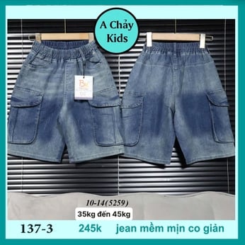 Quần jean bé trai ( P137.3 - 35kg đến 45kg ) 