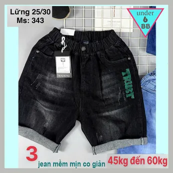 Quần jean bé trai ( MS : 343 - 45kg đến 60kg )