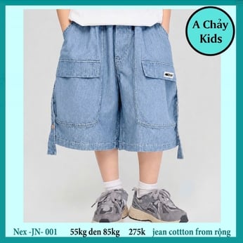 Quần jean bé trai ( Nex-JN-001 -55kg đến 85kg )