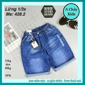 Quần jean bé Quần jean bé trai (55kg đến 80kg - MS 482.2 )