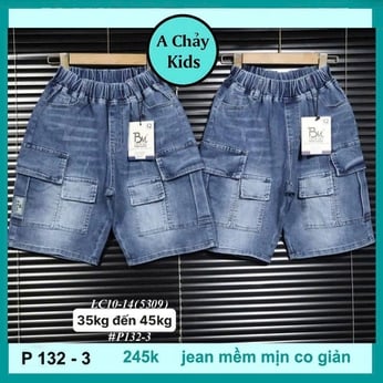 Quần jean bé trai ( P132-3 - 35kg đến 45kg )