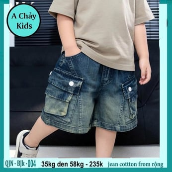 Quần jean bé trai ( QJN-BJK-004-23kg đến 58kg )