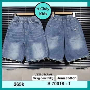 Quần jean bé trai (S70018.1 - 37kg đến 55kg )