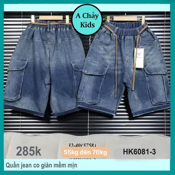 Quần jean bé trai ( HK6081.3 - 55kg đến 70kg )