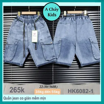 Quần jean bé trai ( HK6082.1 - 35kg đến 55kg )