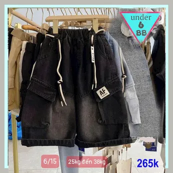 Quần jean bé trai túi hộp (25kg đến 38kg ) phong cách cá tính dễ phối áo cho bé yêu diện đi chơi , đi  du lịch
