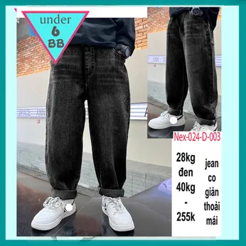 Quần jean dài bé trai (28kg đến 40kg ) (Nex-024-D-003)