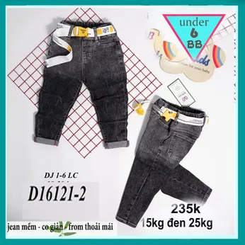 Quần jean dài bé trai (15kg đến 25kg )(D16121-2)