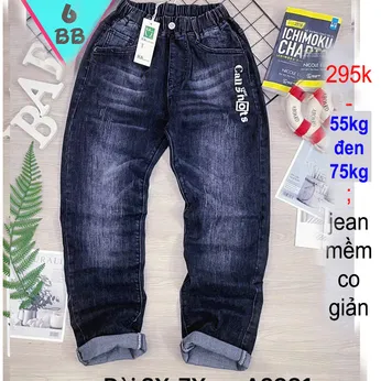 Quần jean dài bé trai (55kg đến 75kg )(A2931-Xám đen)