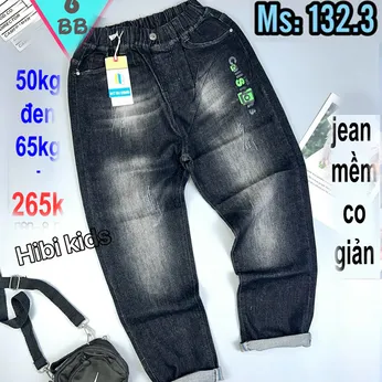 Quần jean dài bé trai (Mã :132.3)(50kg đến 65kg )