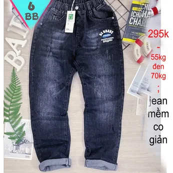 Quần jean dài bé trai (Mã : A2933)(55kg đến 70kg)