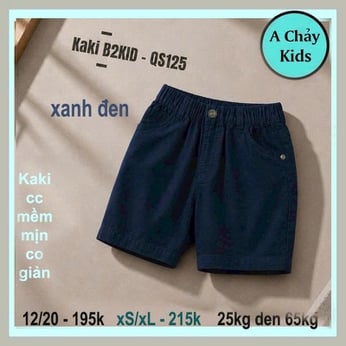 Quần kaki bé trai ( xanh đen - 40kg đến 75kg )