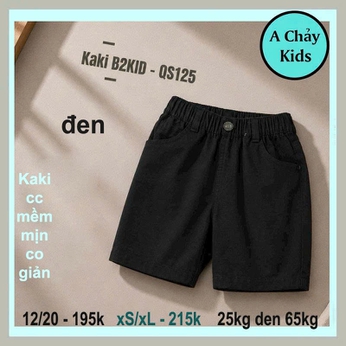 Quần kaki bé trai màu trơn (40kg đến 75kg )