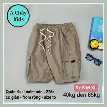 Quần kaki bé trai túi hộp ( 40kg đến 65kg )