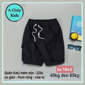 Quần kaki bé trai túi hộp ( 35kg đến 65kg )