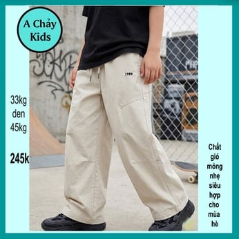 Quần kaki dài bé trai ( chất gió - X11-33kg đến 45kg )