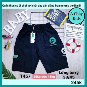 Quần thun bé trai ( T457 - 35kg đến 45kg )