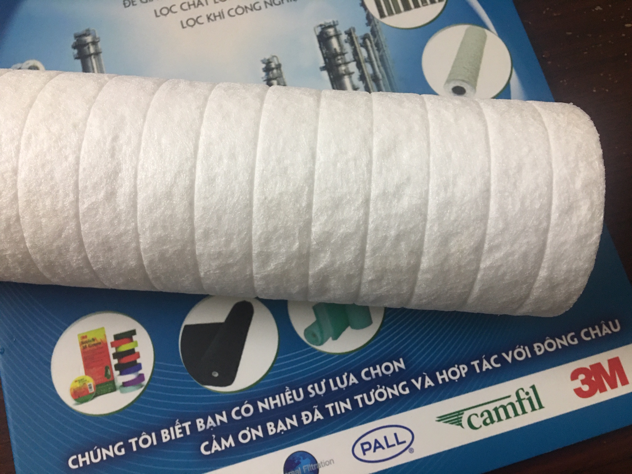 cấu tạo chi tiết Lõi lọc nước lưu lượng lớn Aqua BHD