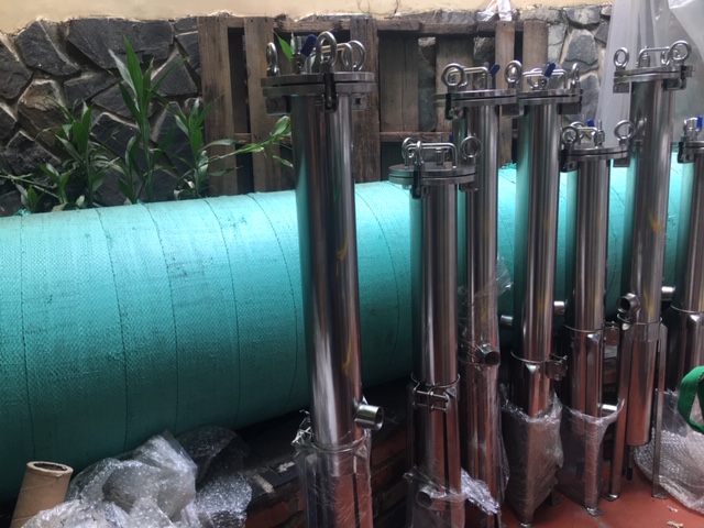 phân phối giá sỉ Bình lọc cặn nước công nghiệp dùng lõi lọc hay túi lọc